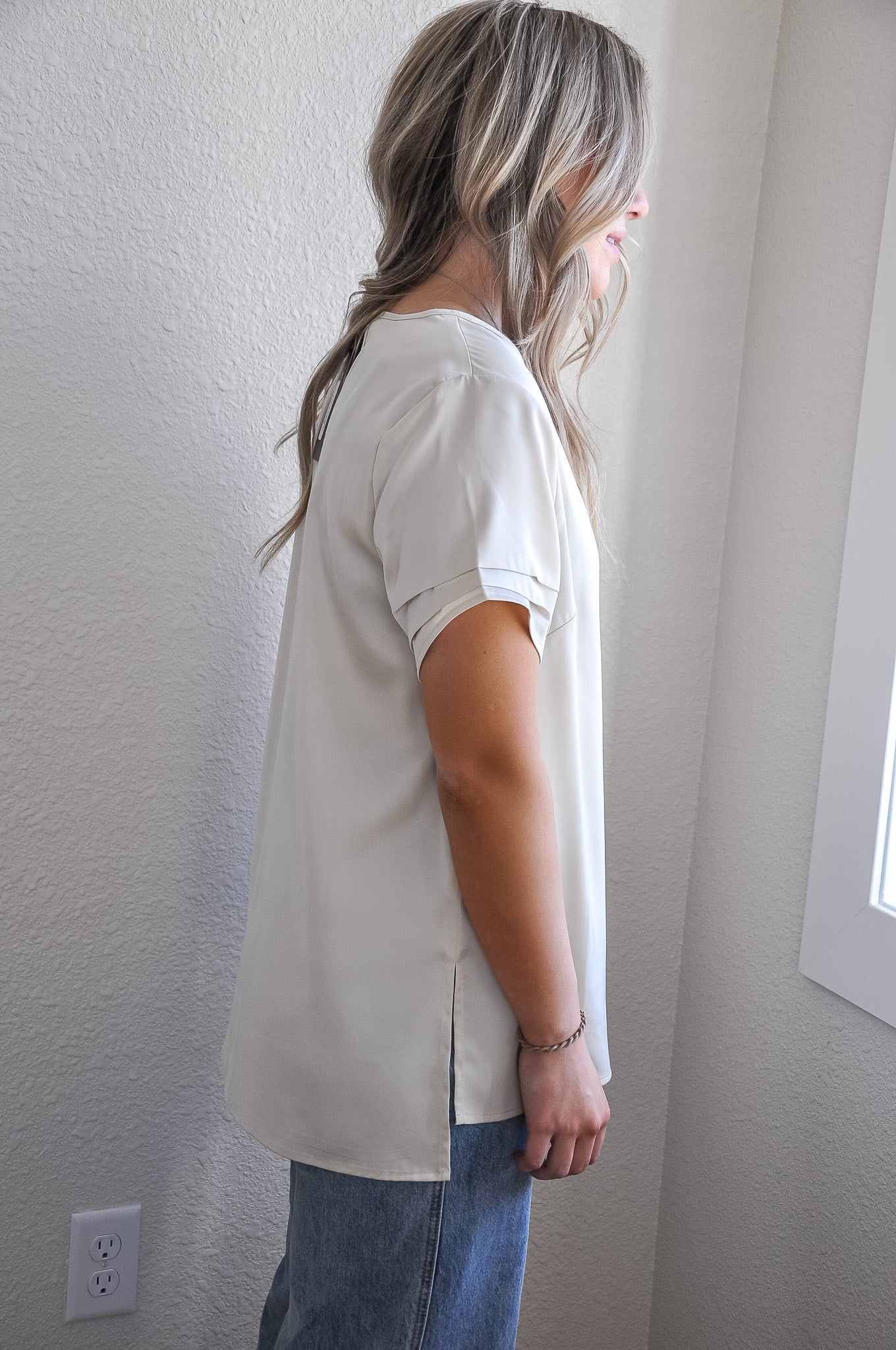 BasicShortSleeveSatinBlouse_5