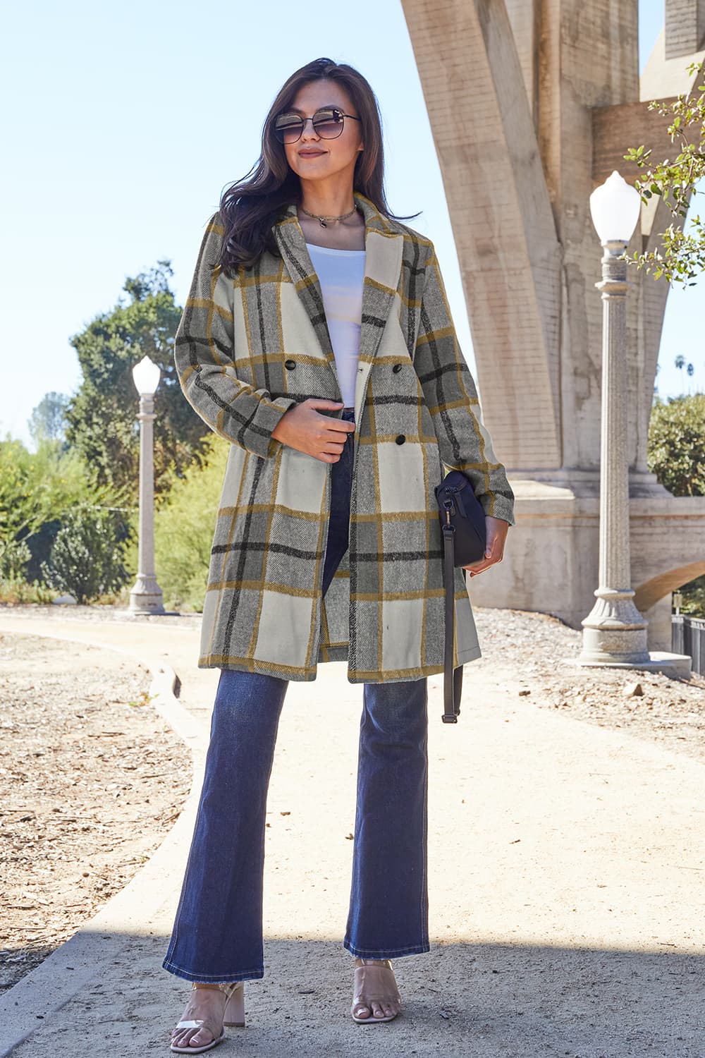 double-take-full-size-plaid-button-up-lapel-collar-coat-156642