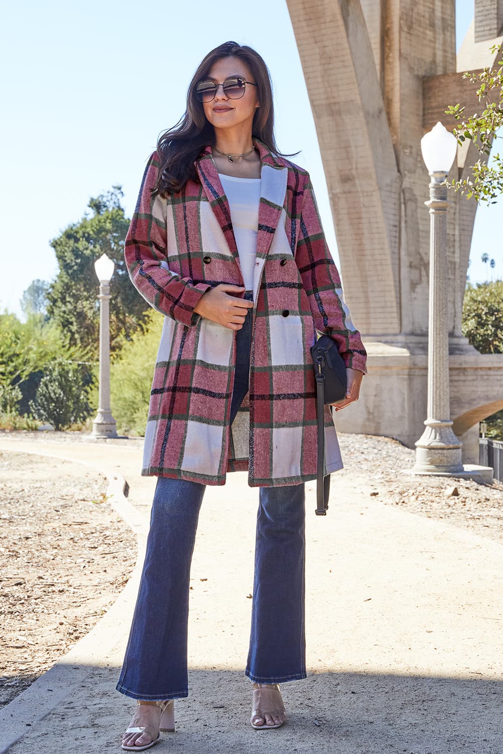 double-take-full-size-plaid-button-up-lapel-collar-coat-553888