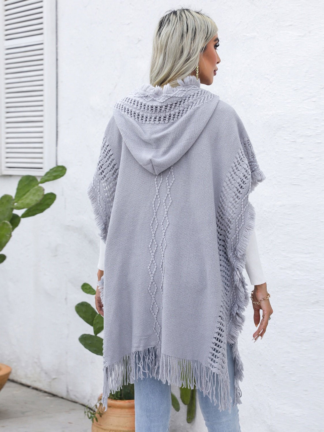 fringe-trim-buttoned-hooded-poncho-541446