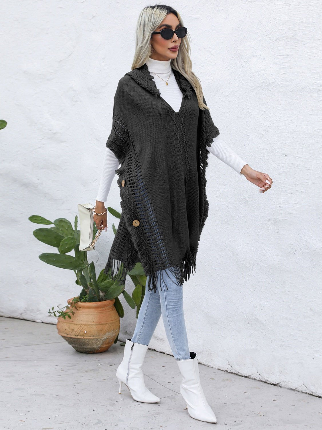 fringe-trim-buttoned-hooded-poncho-977915