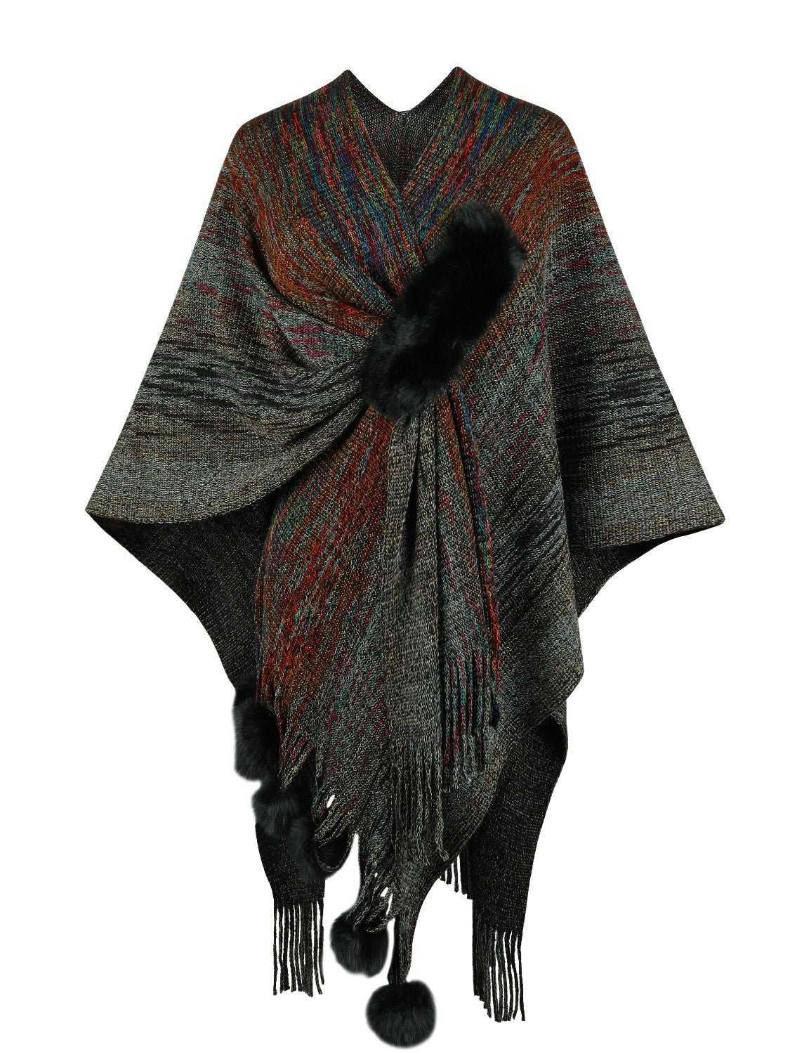 heathered-fringe-hem-poncho-535162