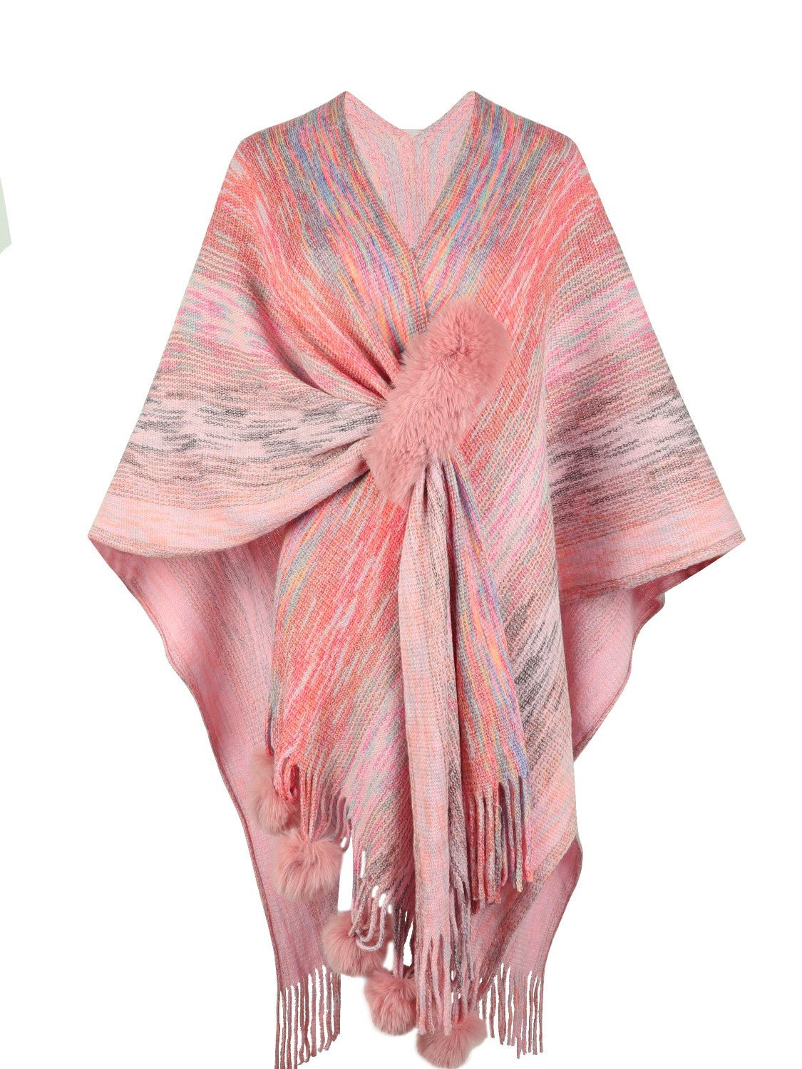 heathered-fringe-hem-poncho-540182